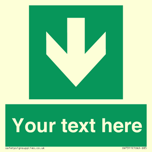 Custom Safe Condition Down arrow